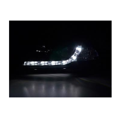 Faros Delanteros Luz Diurna Set Luz Diurna Audi A4 B5 8d  94-99 Negro Fk Automotive