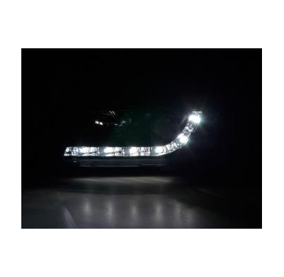 Faros Delanteros Luz Diurna Set Luz Diurna Audi A4 B5 8d  99-01 Cromado Fk Automotive
