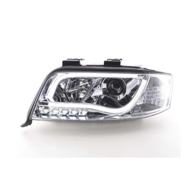 Faros Luz Diurna Set Con R87 Audi A6 Typ 4b Bj. 01-04 Cromado Fk Automotive