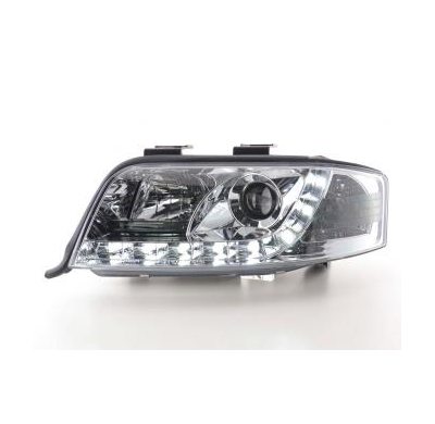 Faros Delanteros Luz Diurna Set Luz Diurna Audi A6 4b  01-03 Cromado Fk Automotive