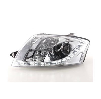 Faros Delanteros Luz Diurna Set Luz Diurna Audi Tt Modelo 8n  98-06 Cromado Fk Automotive