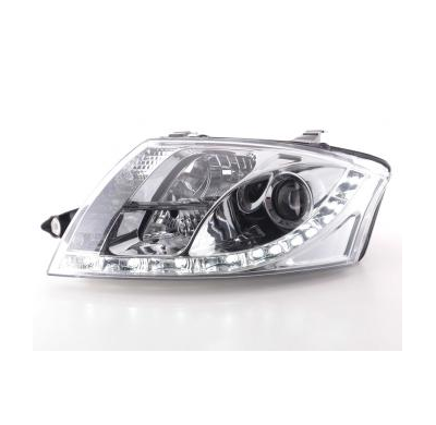 Faros Delanteros Luz Diurna Set Luz Diurna Audi Tt Modelo 8n  98-06 Cromado Fk Automotive