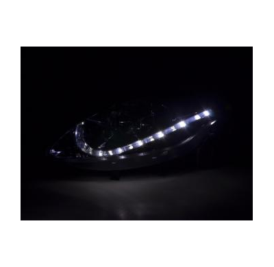 Faros Luz Diurna Fiat Bravo Typ 198 Bj. 07- Cromado Fk Automotive