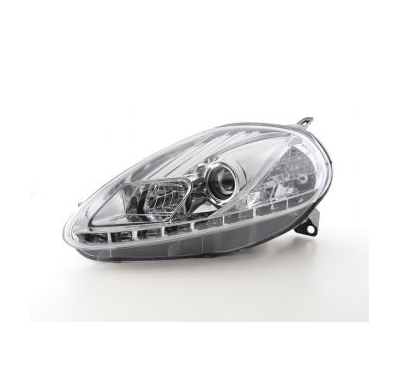 Faros Luz Diurna Con R87 Fiat Grande Punto Typ 199 Bj. 05-09 Cromado Fk Automotive