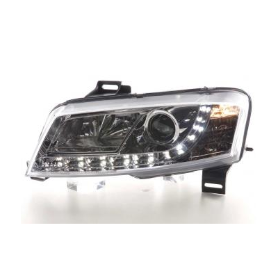 Faros Delanteros Luz Diurna Set Fiat Stilo 3-Ptas. Modelo 192  01-07 Cromado Fk Automotive