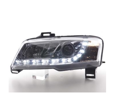 Faros Delanteros Luz Diurna Set Luz Diurna Fiat Stilo  01-06 Cromado Fk Automotive