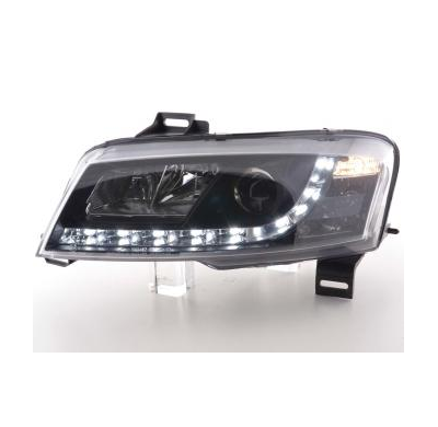 Faros Delanteros Luz Diurna Set Luz Diurna Fiat Stilo  01-06 Negro Fk Automotive