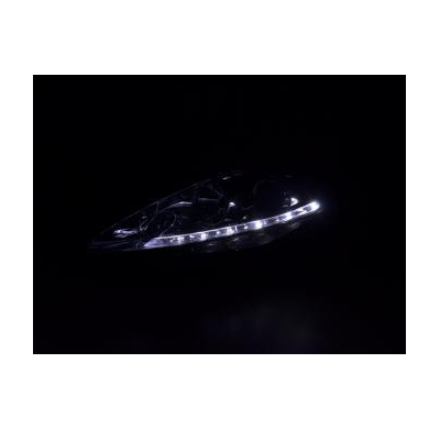 Faros Luz Diurna Ford Fiesta Bj. 08-12 Cromado Fk Automotive