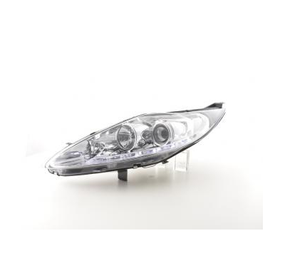 Faros Luz Diurna Ford Fiesta Bj. 08-12 Cromado Fk Automotive