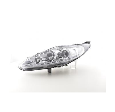 Faros Luz Diurna Ford Fiesta Bj. 08-12 Cromado Fk Automotive