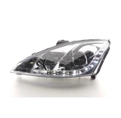 Faros Delanteros Luz Diurna Set Ford Focus 3/4/5-Ptas.  98-01 Cromado Fk Automotive