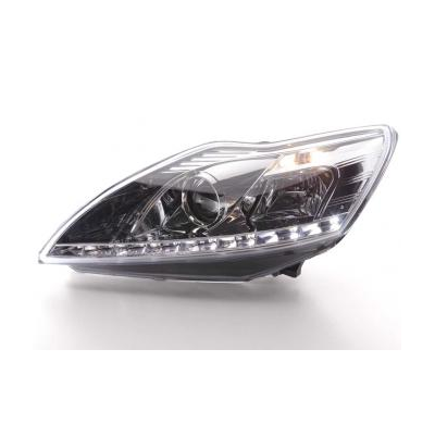 Faros Delanteros Luz Diurna Set Ford Focus 3/5-Ptas.  08- Cromado Fk Automotive