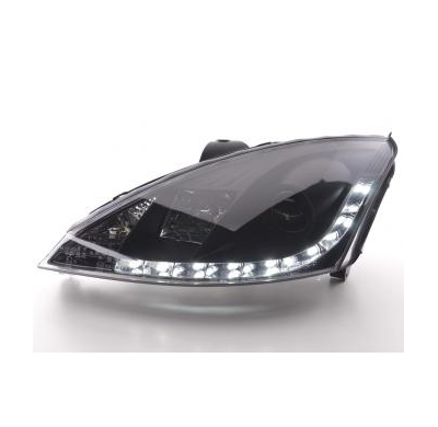 Faros Delanteros Luz Diurna Set Luz Diurna Ford Focus 1 C170 Negro Fk Automotive