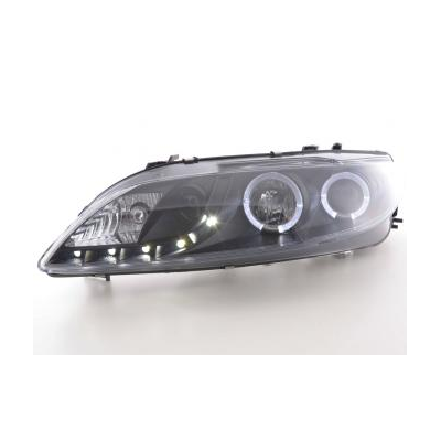Faros Delanteros Luz Diurna Set Mazda 6 Sedan  02-07, Negro Fk Automotive