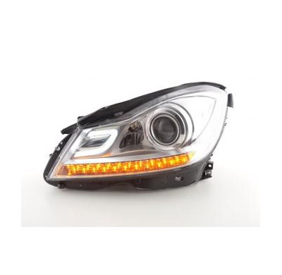 Faros Luz Diurna Mercedes C-Klasse (204) Bj. 2011-2014 Cromado Fk Automotive