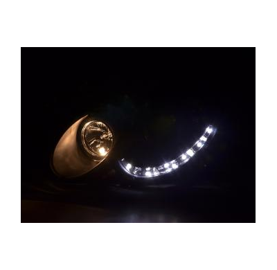 Faros Luz Diurna Mercedes Clk W209 Bj. 04-09 Negro Fk Automotive