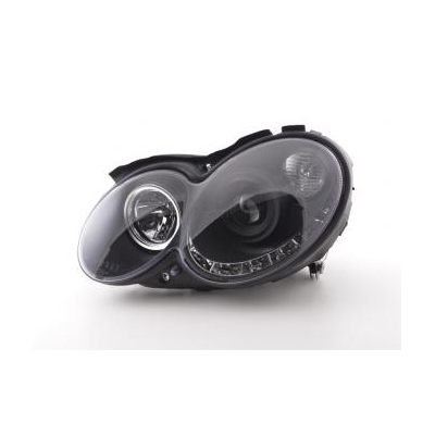 Faros Luz Diurna Mercedes Clk W209 Bj. 04-09 Negro Fk Automotive