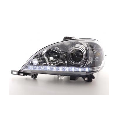 Faros Delanteros Luz Diurna Set Mercedes Benz M-Klasse Modelo W163  02-04 Cromado Fk Automotive