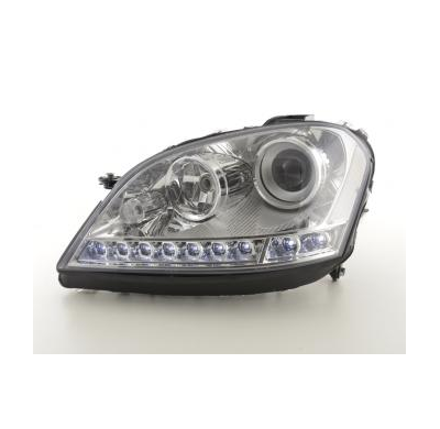 Faros Delanteros Luz Diurna Set Mercedes Benz M-Klasse Modelo W164  05-08 Cromado Fk Automotive