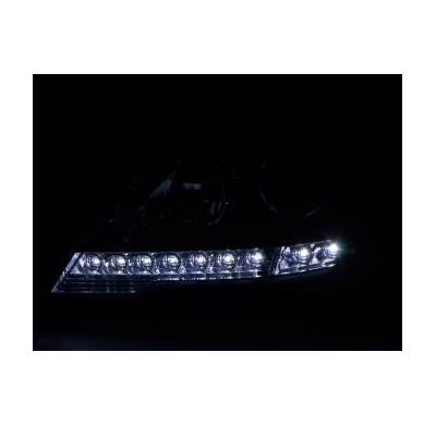 Faros Delanteros Luz Diurna Set Mercedes-Benz Ml-Klasse 164  08-11 Cromado Fk Automotive