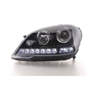 Faros Delanteros Luz Diurna Set Mercedes-Benz Ml-Klasse 164  08-11 Negro Fk Automotive