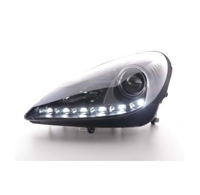 Faros Delanteros Luz Diurna Set Luz Diurna Mercedes Benz Slk R171 Negro Fk Automotive