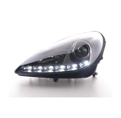 Faros Delanteros Luz Diurna Set Luz Diurna Mercedes Benz Slk R171 Negro Fk Automotive