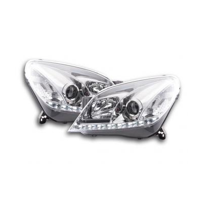 Faros Luz Diurna Con R87 Opel Astra H Bj. 04-09 Cromado Fk Automotive