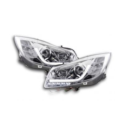 Faros Luz Diurna Con R87 Opel Insignia Bj. 08-13 Negro Fk Automotive