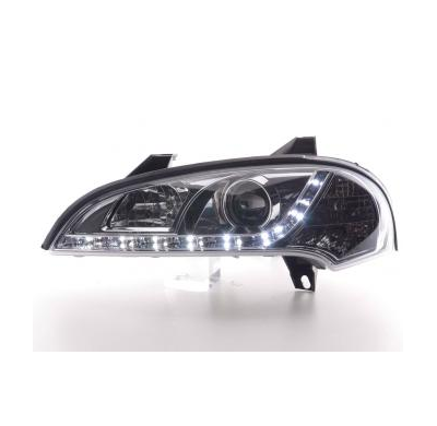 Faros Delanteros Luz Diurna Set Opel Tigra  95-03 Cromado Fk Automotive