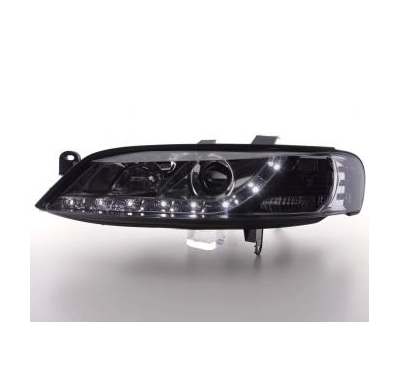 Faros Delanteros Luz Diurna Set Opel Vectra Modelo B  96-99 Cromado Fk Automotive
