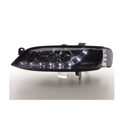 Faros Delanteros Luz Diurna Set Opel Vectra Modelo B  96-99 Cromado Fk Automotive