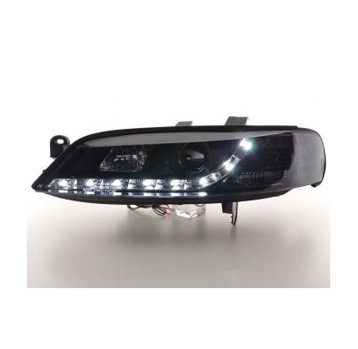 Faros Delanteros Luz Diurna Set Luz Diurna Opel Vectra B  95-99 Negro Fk Automotive