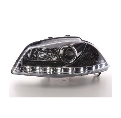 Faros Delanteros Luz Diurna Set Seat Ibiza Modelo 6l  03-08 Cromado Fk Automotive