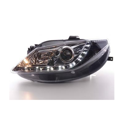 Faros Delanteros Luz Diurna Set Seat Ibiza Modelo 6j  08- Cromado Fk Automotive