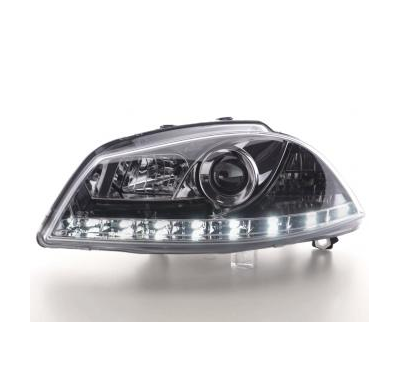 Faros Delanteros Luz Diurna Set Luz Diurna Seat Ibiza 3 6l Cromado Fk Automotive
