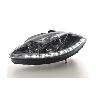 Faros Delanteros Luz Diurna Set Luz Diurna Seat Leon 1p  09- Cromado Fk Automotive