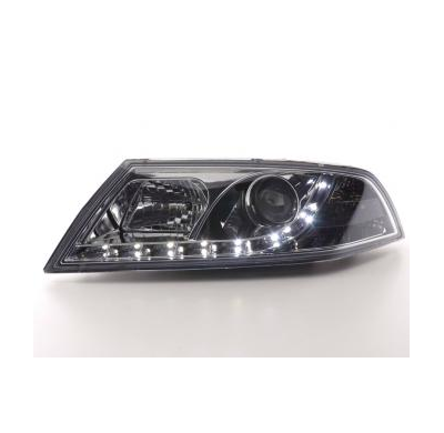 Faros Delanteros Luz Diurna Set Skoda Octavia Modelo 1z  04-08 Cromado Fk Automotive