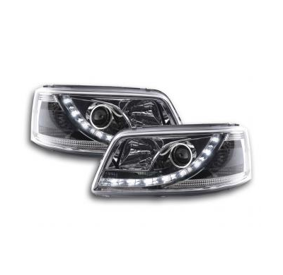 Faros Delanteros Luz Diurna Set Luz Diurna Vw Bus T5  03-09 Cromado Fk Automotive