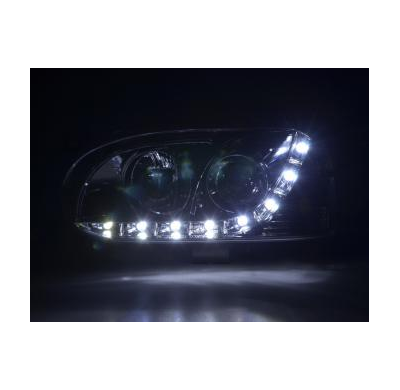 Faros Luz Diurna Vw Golf 3 Typ 1hxo 1exo Bj. 91-97 Cromado Fk Automotive