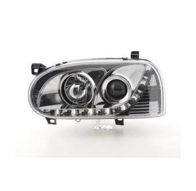 Faros Luz Diurna Vw Golf 3 Typ 1hxo 1exo Bj. 91-97 Cromado Fk Automotive
