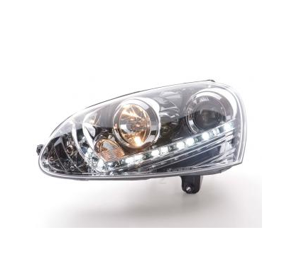 Faros Delanteros Luz Diurna Set Luz Diurna Vw Golf 5 Modelo 1k  03-08 Cromado Fk Automotive