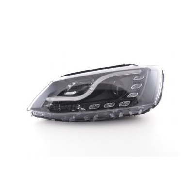 Faros Luz Diurna Con R87 Vw Jetta 6 Bj. 11- Negro Fk Automotive