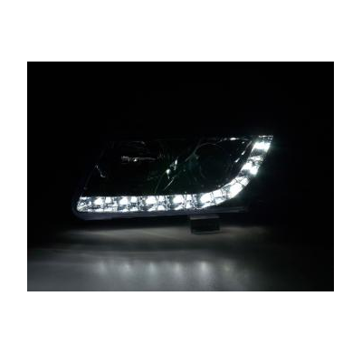 Faros Delanteros Luz Diurna Set Luz Diurna Vw Passat Modelo 3b  97-00 Cromado Fk Automotive