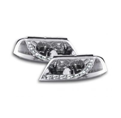 Faros Delanteros Luz Diurna Set Luz Diurna Vw Passat Modelo 3bg  00-05 Cromado Fk Automotive