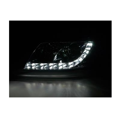 Faros Delanteros Luz Diurna Set Luz Diurna Vw Passat Modelo 3bg  00-05 Cromado Fk Automotive