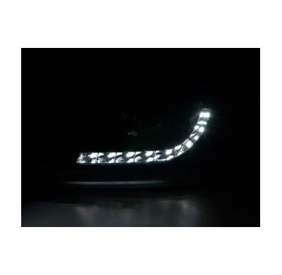 Faros Delanteros Luz Diurna Set Luz Diurna Vw Passat Modelo 3bg  00-05 Negro Fk Automotive