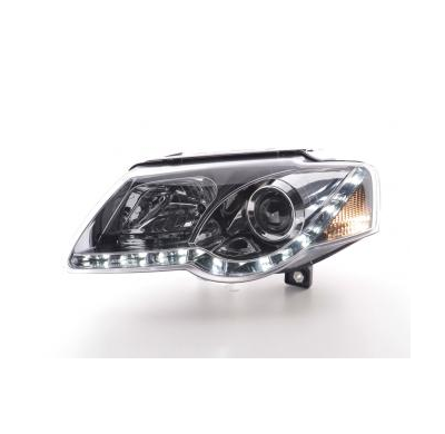 Faros Delanteros Luz Diurna Set Luz Diurna Vw Passat B6 3c Cromado Fk Automotive