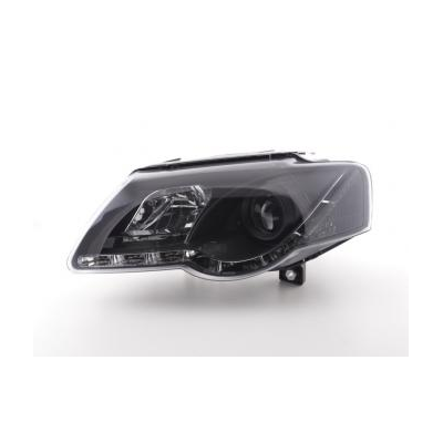 Faros Luz Diurna Con R87 Vw Passat B6 3c Bj. 05-10 Negro Fk Automotive