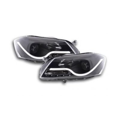 Faros Luz Diurna Vw Passat B7 3c Bj. 10- Negro Fk Automotive